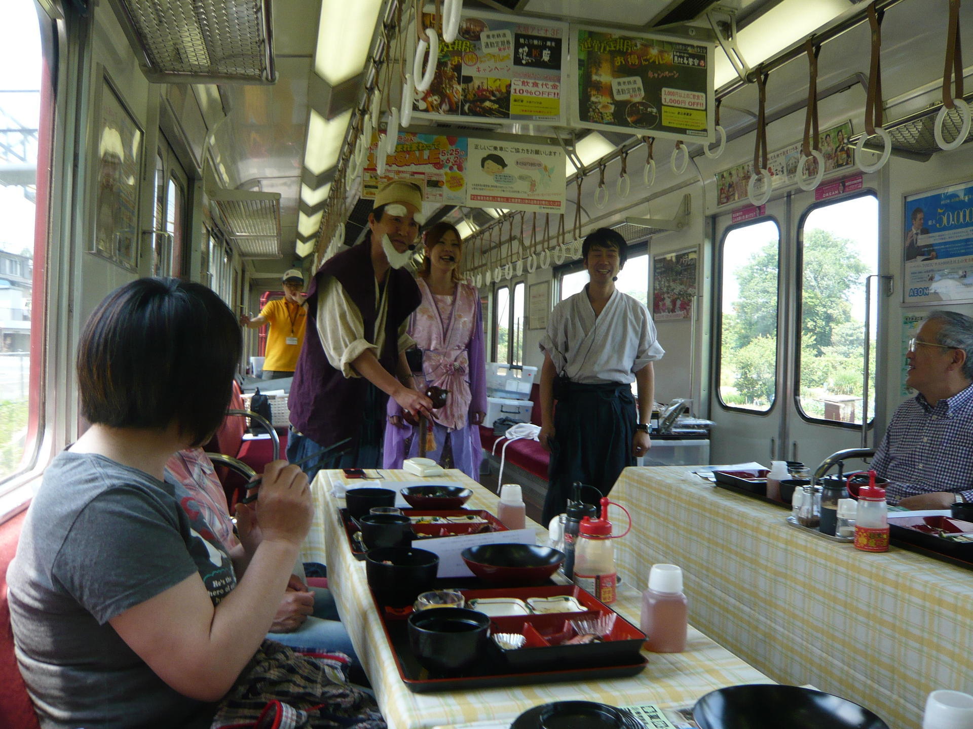 養老鉄道の薬膳列車に乗ったの巻: ハワイと香港のトレッキング記